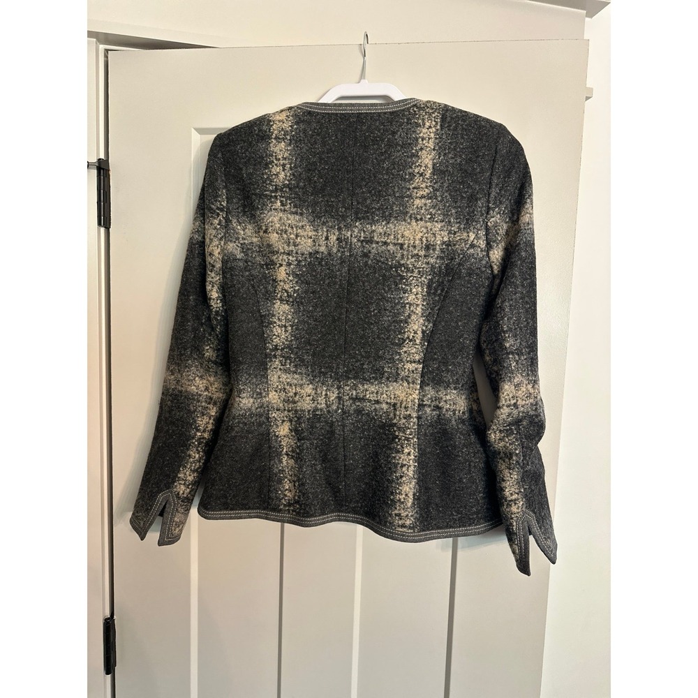 Basler Wool Blend Structured Blazer Jacket Eu 36 … - image 5